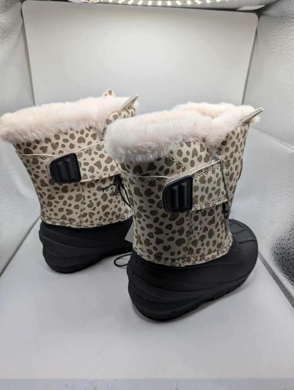 Toddler Girls' Frankie Winter Boots - Cat & Jack Tan Size 6 NWT